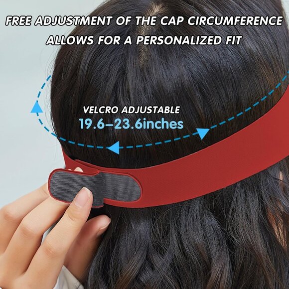 Women's Sun Visors Adjustable UV Protection Golf Cap Summer Outdoor Activities - Picture 4 of 7